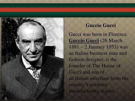 who started gucci|who started the gucci company.